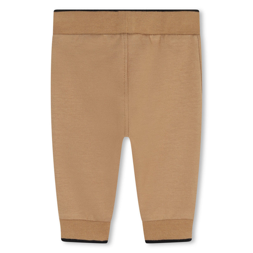 Beige Logo Tracksuit Outfit