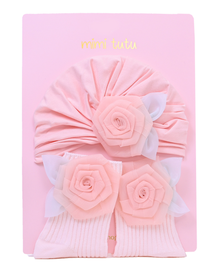 Pink Pastel Rose Gift Set