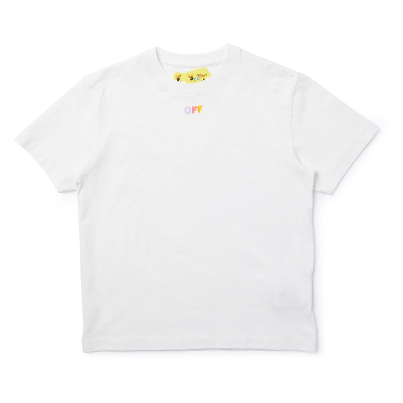 off-white-ogaa001s24jer0140184-White Arrow Rainbow T-Shirt