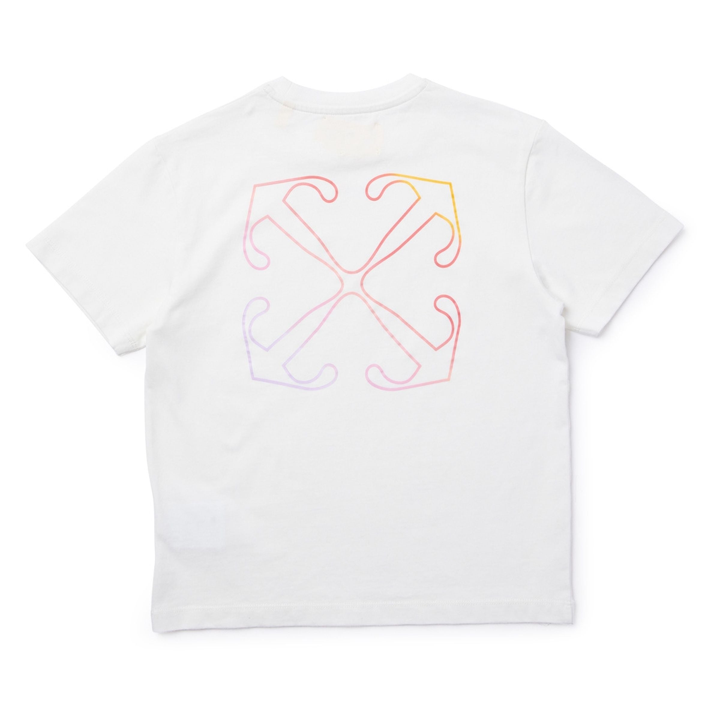 Off white rainbow t shirt shop