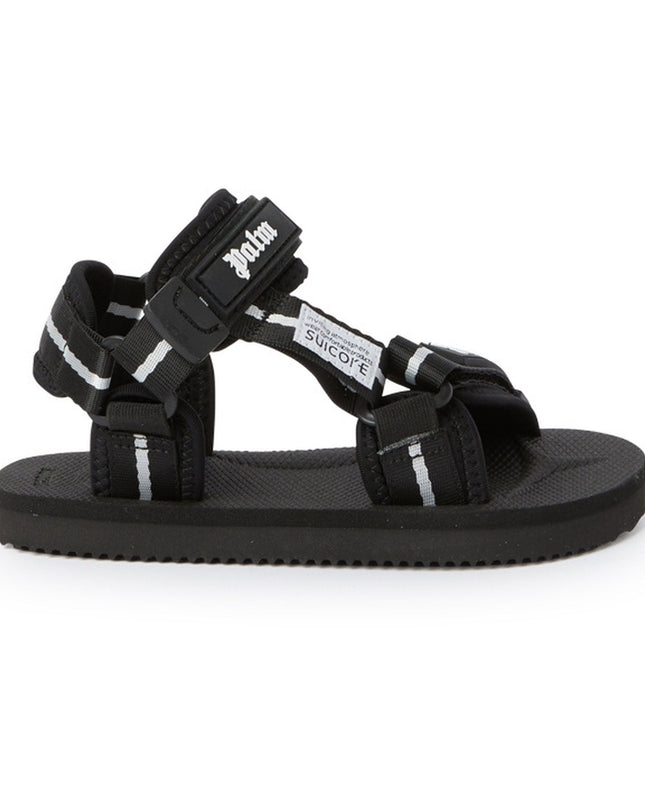 palm-angels-pgih002s24fab0011001-Black Logo Sandal