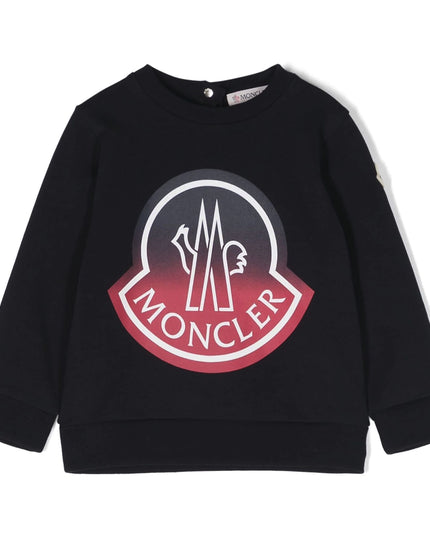 monclerj1-951-8g000-02-89aeb-778-Navy Logo Sweatshirt