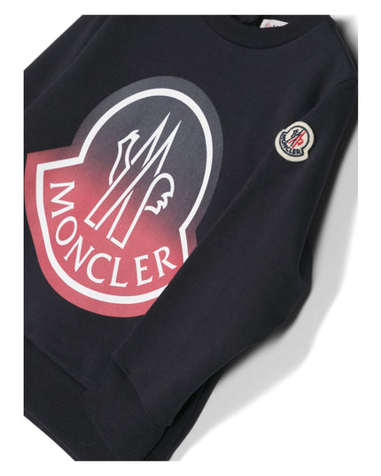 monclerj1-951-8g000-02-89aeb-778-Navy Logo Sweatshirt