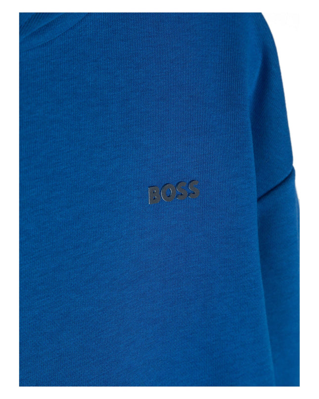 Blue Logo Hoodie