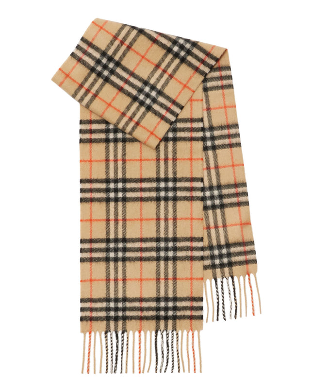 Burberry-SAND IP CHECK-8089369-C:VTG CHK CASH SCARF:137144:B9368