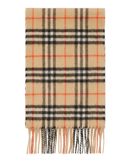 Burberry-SAND IP CHECK-8089369-C:VTG CHK CASH SCARF:137144:B9368