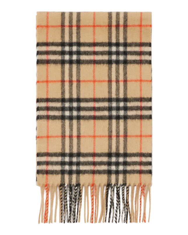 Burberry-SAND IP CHECK-8089369-C:VTG CHK CASH SCARF:137144:B9368