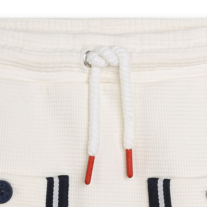 kenzo-k60191-121-kg-Ivory Cotton Skirt