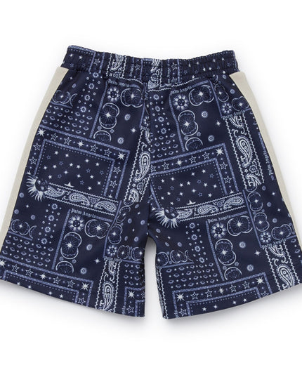 palm-angels-pbcl001s24fab0014603-Blue Viscose Bandana Shorts