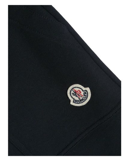 moncler-j1-954-8h000-14-809ag-778-Navy Logo Shorts