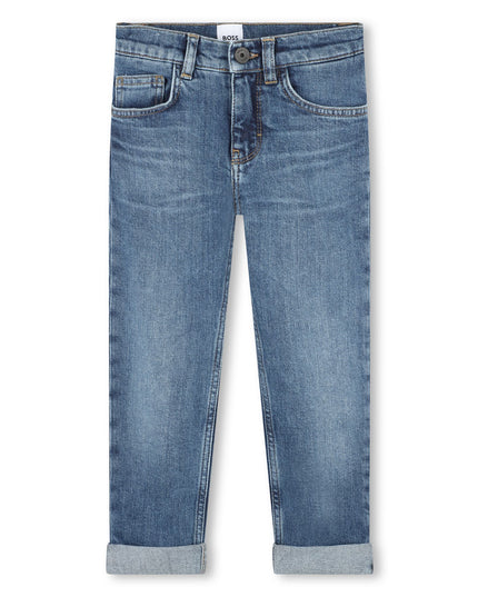 boss-j50691-z25-kb-Blue Denim Jeans