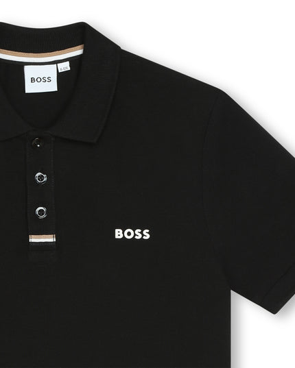 boss-j50705-09b-kb-Black Logo Polo