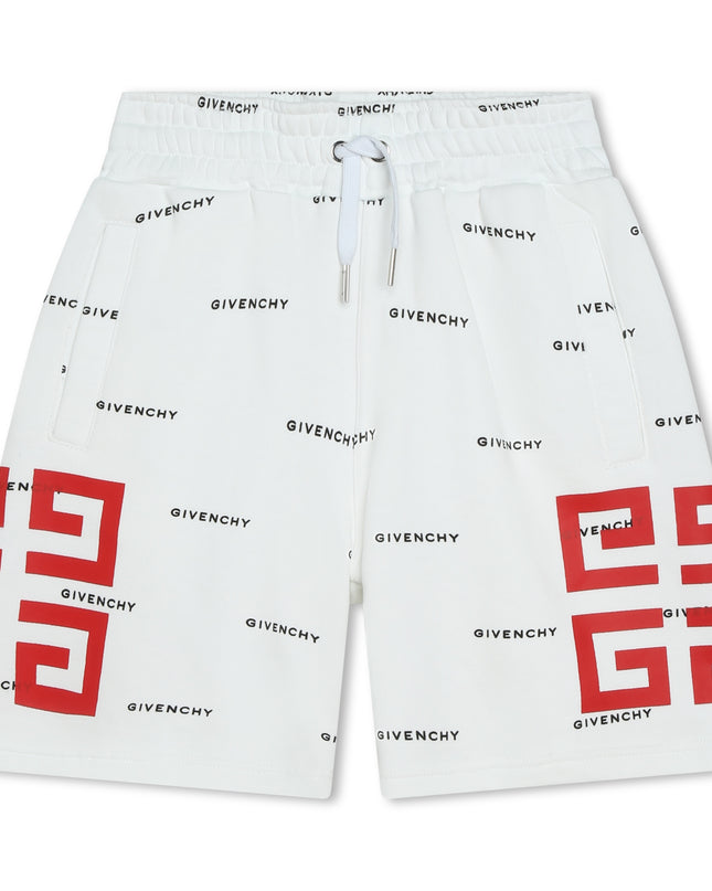 givenchy-h30142-n50-kb-White & Black Shorts