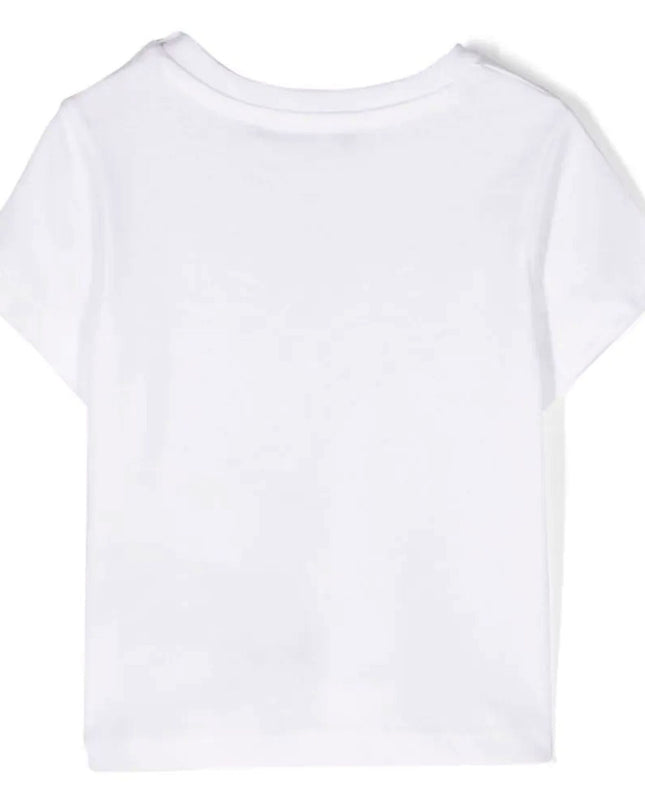 balmain-White Balmain Paris Cotton T-Shirt-bu8501-z1751-100ne