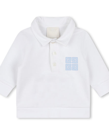 Givenchy-H30512-771-PALE BLUE-SET POLO+TROUSERS