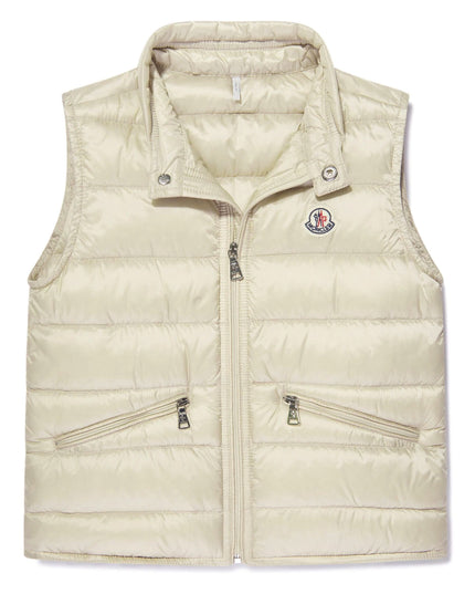 moncler-j1-954-1a000-55-595fe-200-Beige Gui Down Vest
