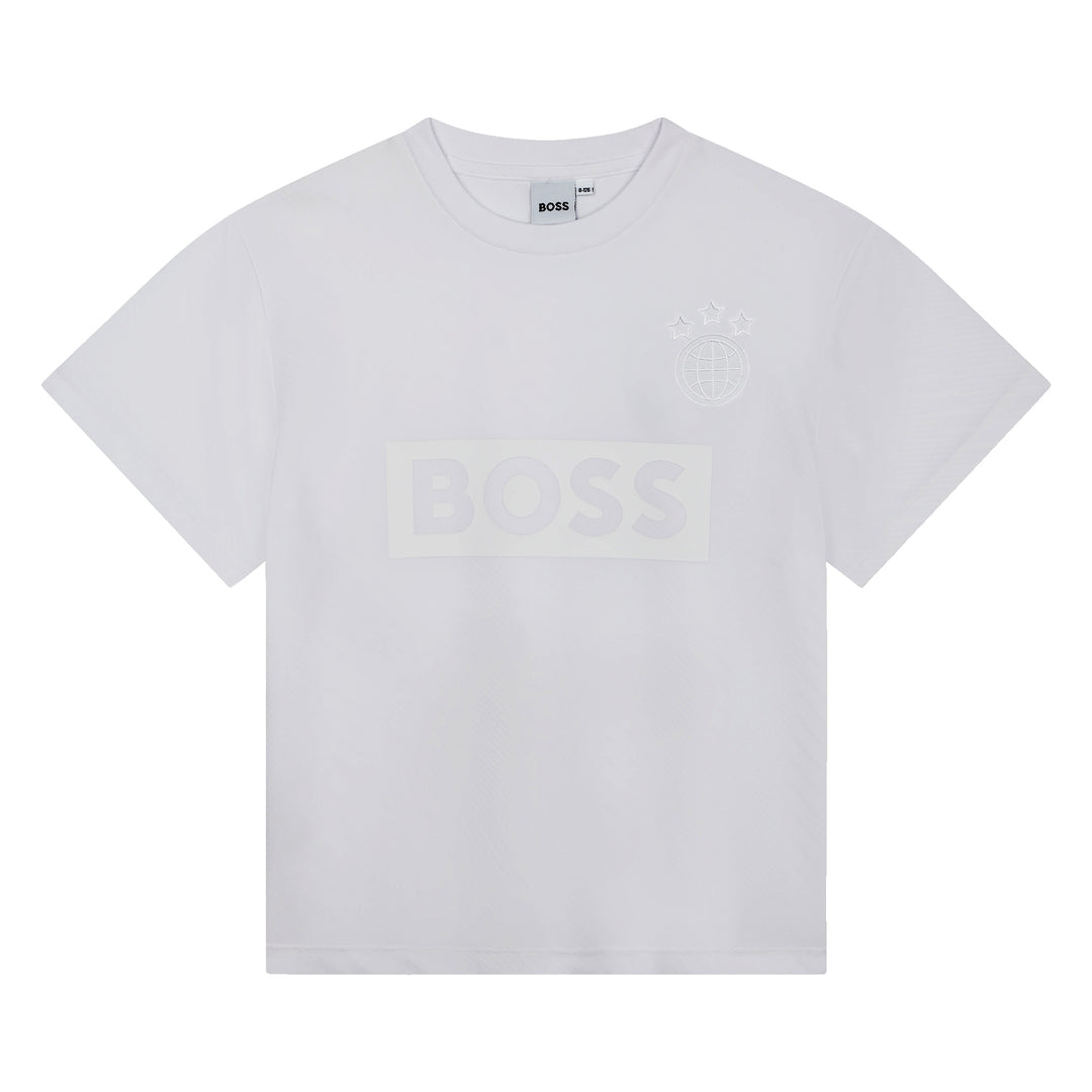 boss-j50719-10p-kb-White Logo T-Shirt