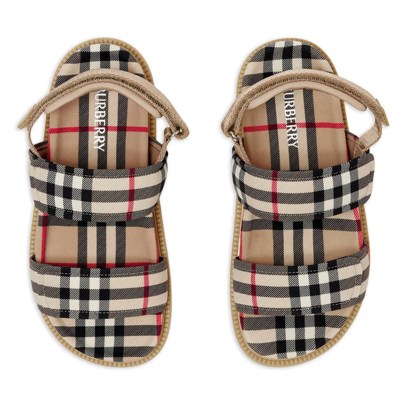 burberry-Archive Beige Check Sandals-8081868-1002-154588-a7028