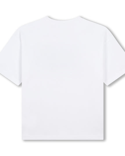 HUGO-G00149-N68-WHITE  NAVY-SHORT SLEEVES TEE-SHIRT