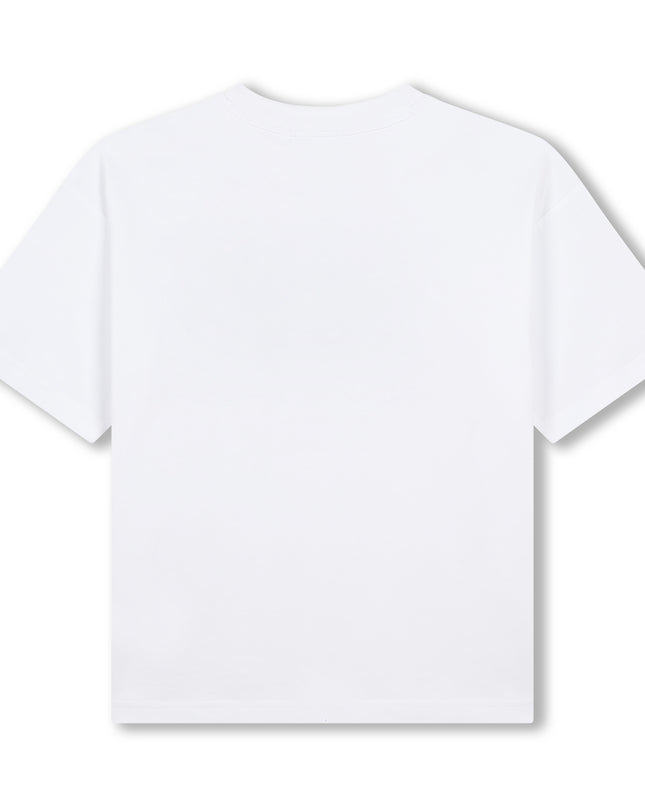 HUGO-G00149-N68-WHITE  NAVY-SHORT SLEEVES TEE-SHIRT