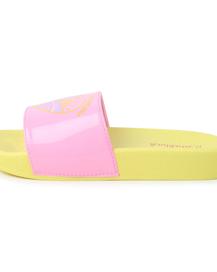 billieblush-u20396-599-kg-Yellow & Pink Flip-Flops