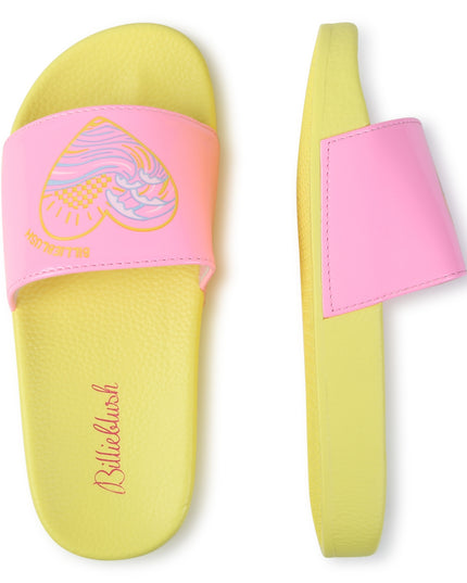 billieblush-u20396-599-kg-Yellow & Pink Flip-Flops