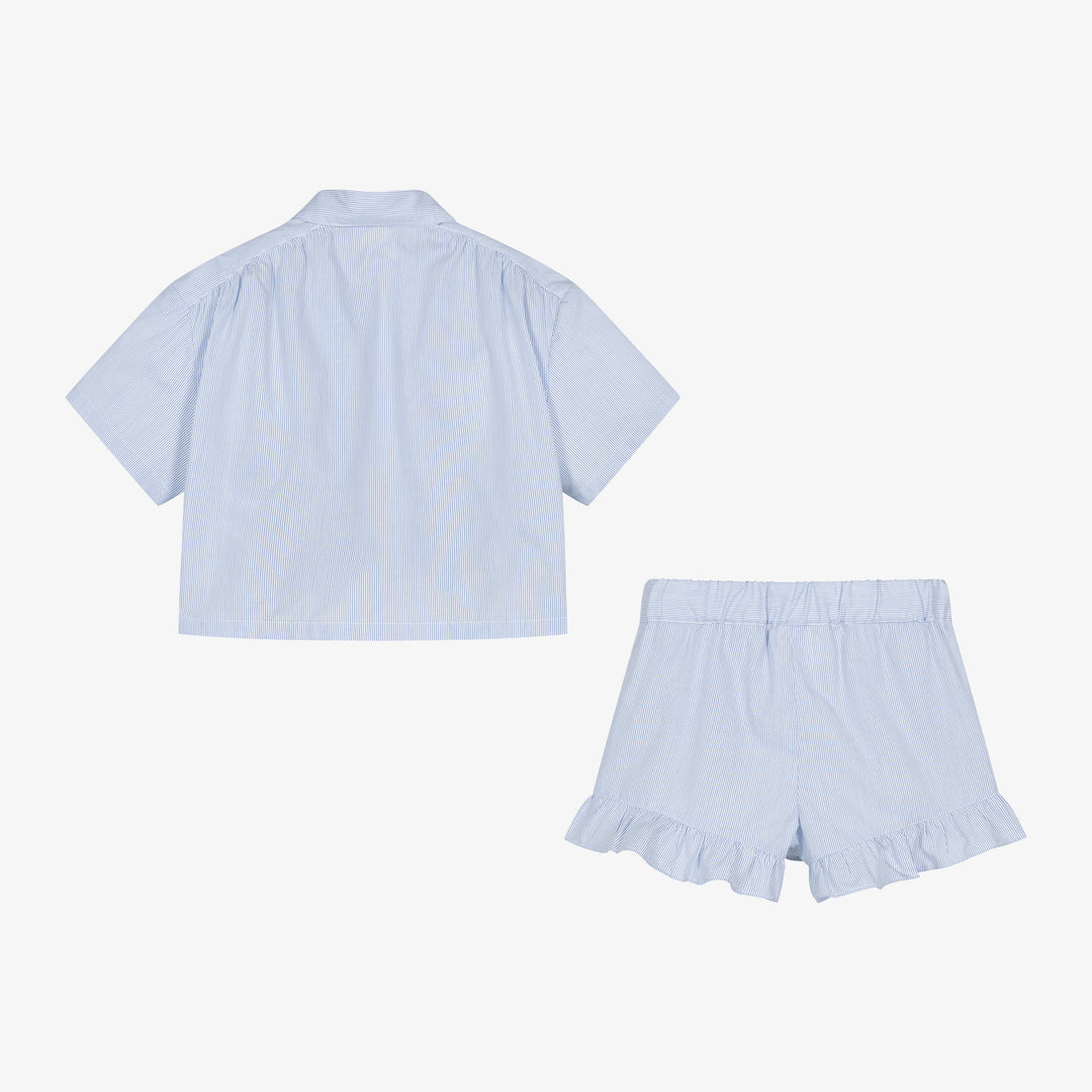 givenchy-h30028-n48-kg-Blue Shorts Set