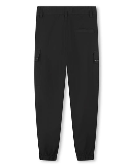 HUGO-G00176-09B-BLACK-LOOSE PANTS
