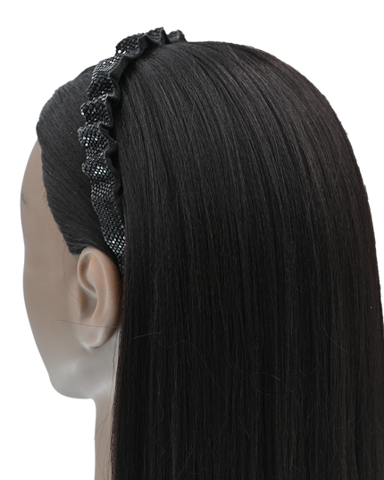 Multicolored Scrunched Rhinestone Headband