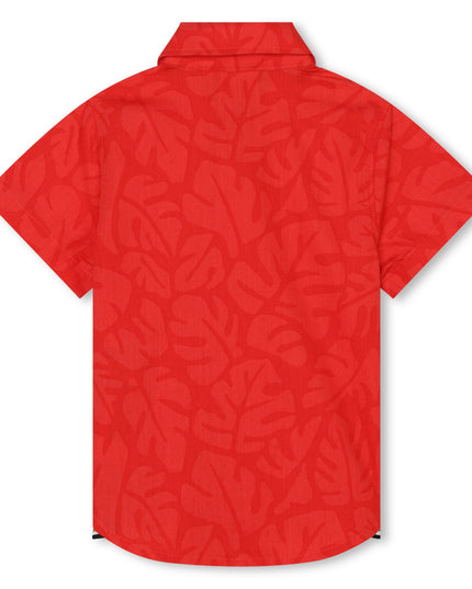 boss-j50588-997-bb-Red Short Sleeve Shirt