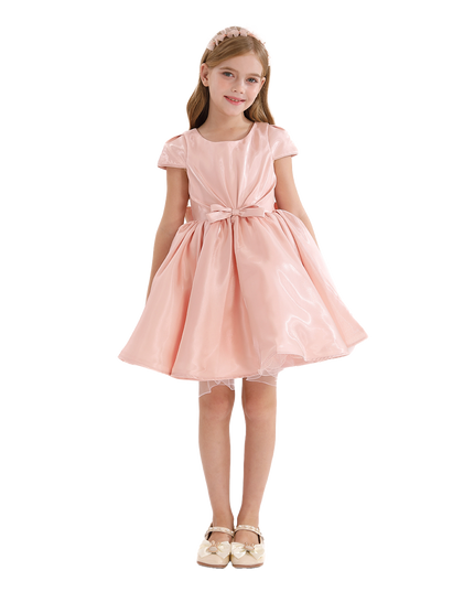 Pink Bow Short Solera Dress