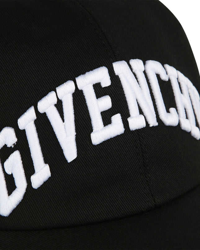 givenchy-h30091-09b-kb-Black Logo Cap