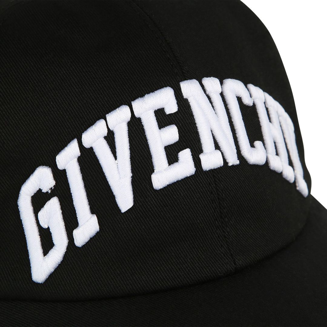 givenchy-h30091-09b-kb-Black Logo Cap