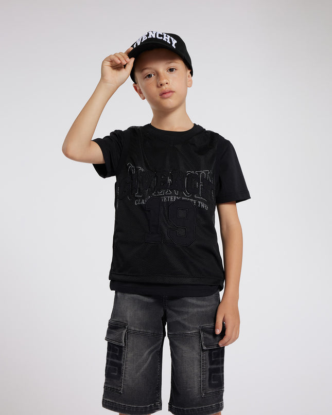 givenchy-h30091-09b-kb-Black Logo Cap
