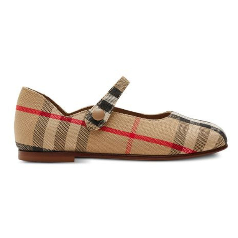 burberry-Beige Ckecked Ballet Flats-8078894-c-i1-seth-chk-131833-a7028