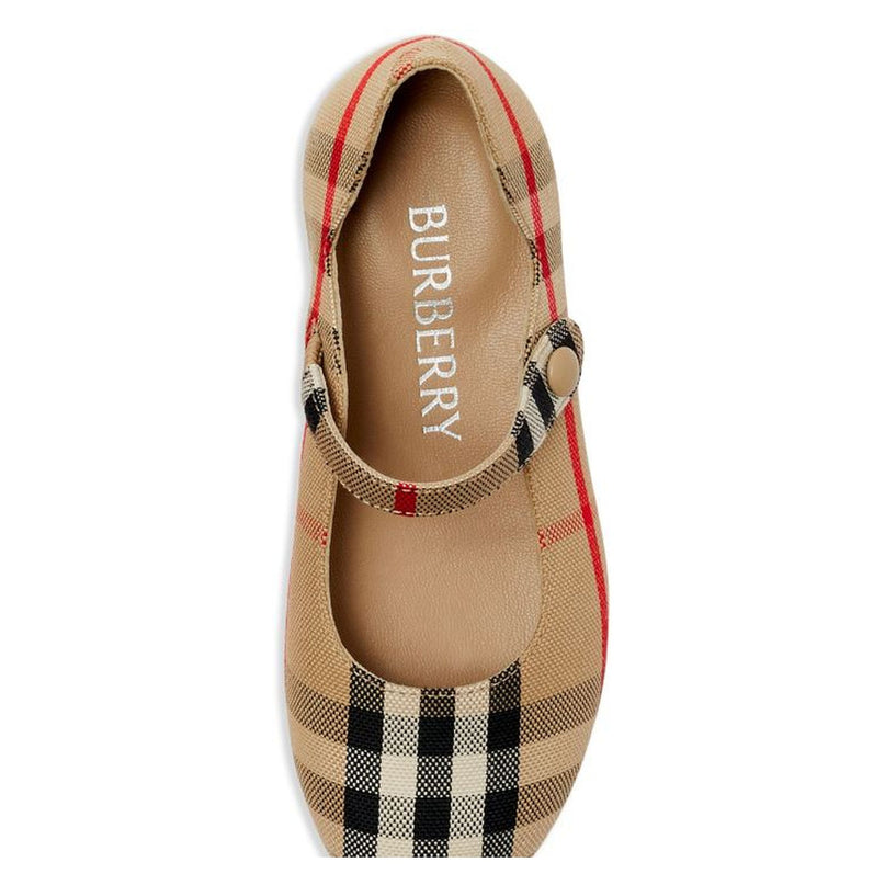 burberry-Beige Ckecked Ballet Flats-8078894-c-i1-seth-chk-131833-a7028