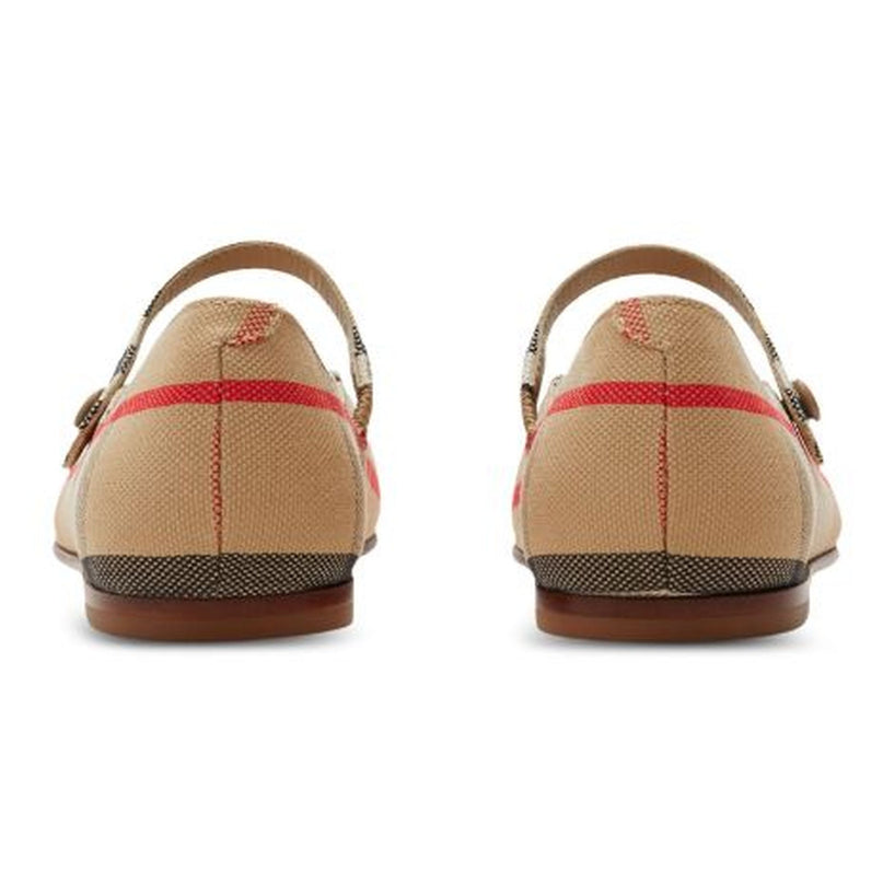burberry-Beige Ckecked Ballet Flats-8078894-c-i1-seth-chk-131833-a7028