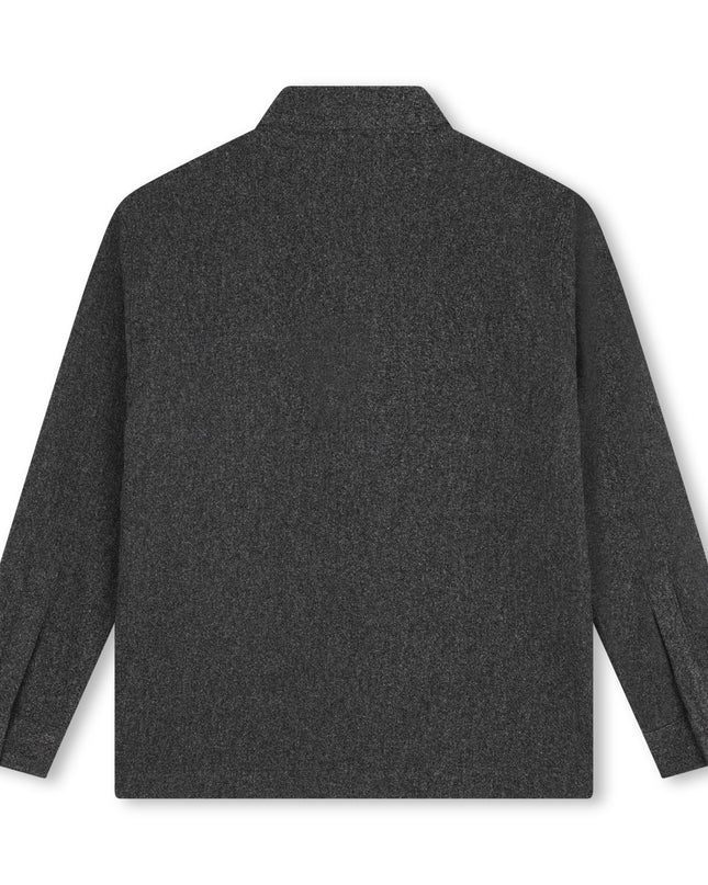 HUGO-G00157-M00-GREY  DARK  GREY-OVERSHIRT