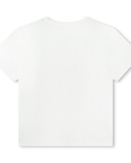 givenchy-h30084-10p-kg-White 4G Logo T-Shirt