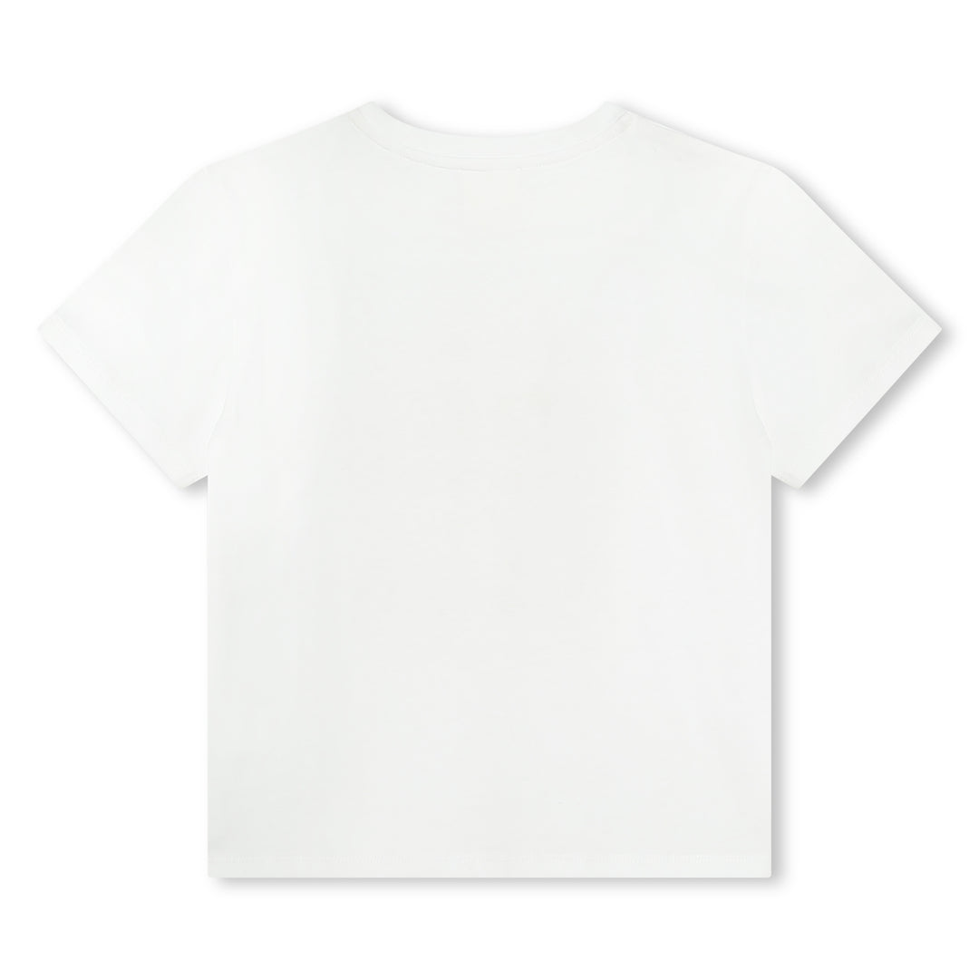 givenchy-h30084-10p-kg-White 4G Logo T-Shirt