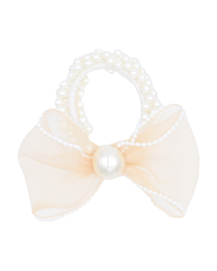 mimi tutu-MTPCS25006-Pearl Tulle Scrunchie
