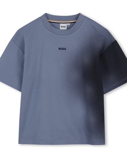 BOSS-J53515-896-LAVENDER BLUE-SHORT SLEEVES TEE-SHIRT