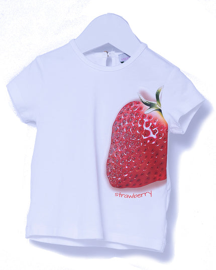 Sweet Cactus-11395-Strawberry-Organic T-shirt