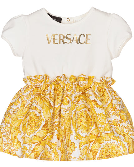 VERSACE-DRESS-1003475-1A01945-2W110-WHITE+GOLD
