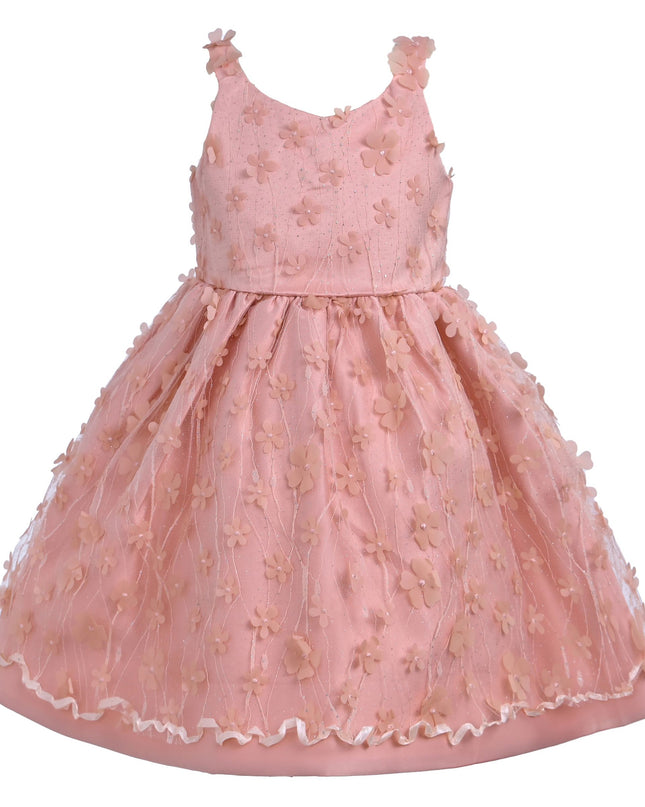 Tulleen-T-2208-Pink-Ravine Floral Dress