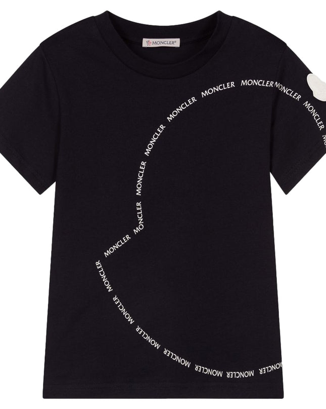 MONCLER-SS T-SHIRT-H1-954-8C000-14-83907-999 BLACK