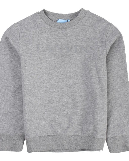 Lanvin-Logo Sweatshirt-4i4000ib260905-Gray