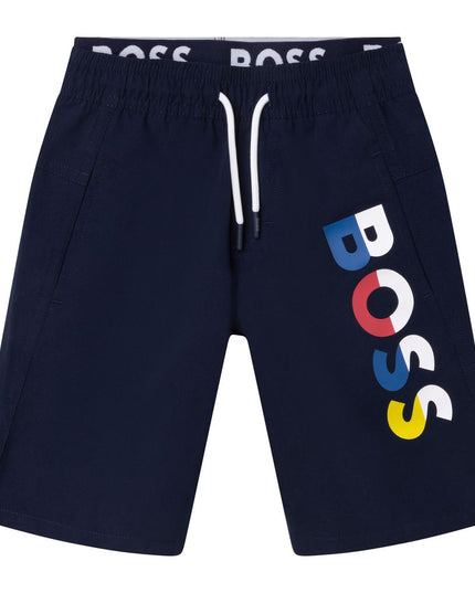 BOSS-KB-NAVY-SWIM SHORTS-J24774-849