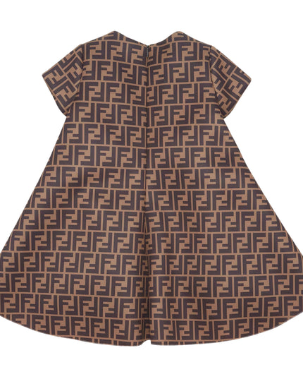Brown & Pink Dress
