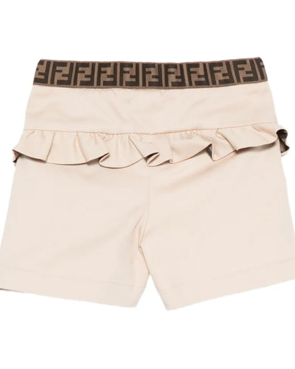 kids atelier fendi Beige Fendi Shorts